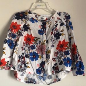 Floral High-low Top